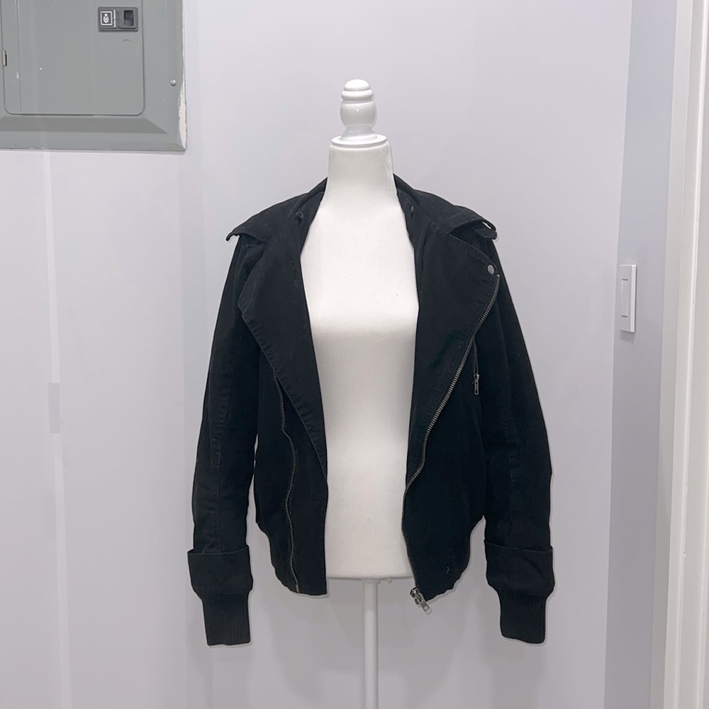 Quilted Bomber Jacket